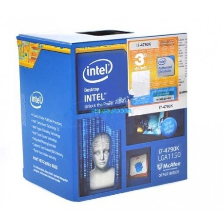 CPU Intel Core i7 - 4790K (Box Ingram/Synnex)