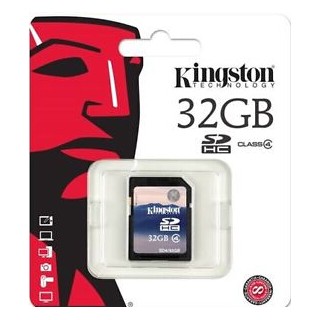 SD Card 32GB Kingston (SD4, Class 4)
