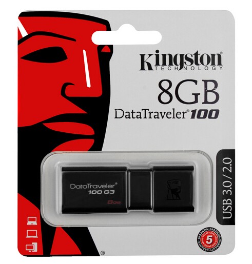 8GB Kingston DT100G3 USB 3.0 laos Online shopping