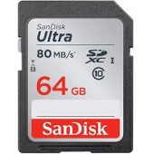 SD Card 64GB Sandisk Ultra (80MB. CL10)