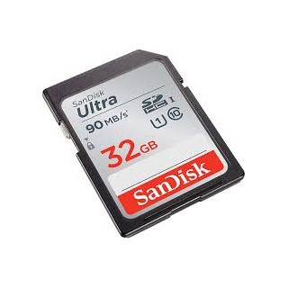 SanDisk Ultra 32GB Class 10 SDHC UHS-I Memory Card up to 80MB/s