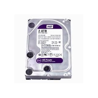 Western Digital Purple 3TB Surveillance Hard Disk Drive - 5400 RPM Class SATA 6 Gb/s 64MB Cache 3.5 Inch -