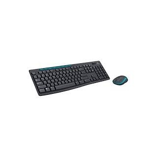 Black Logitech MK275 Wireless Keyboard and Mouse Combo