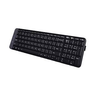 Logitech K230 Compact Wireless Keyboard for Windows, 2.4GHz Wireless 