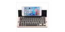  System Universal Folding Keyboard Aluminum Alloy Bluetooth Keyboard Mobile Tablet PC - intl Singapore