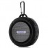 WATERPROOF BLUETOOTH SPEAKER WITH SUCTION CUP C6 - GREY / BLACK