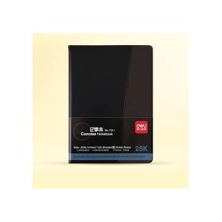 deli Concise Notebook 120sheets 25K No.7911笔记本