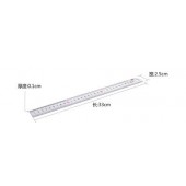 deli Steel Ruler NO.8463钢直尺30cm