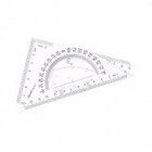 deli Triangle Ruler NO.6415三角尺13cm