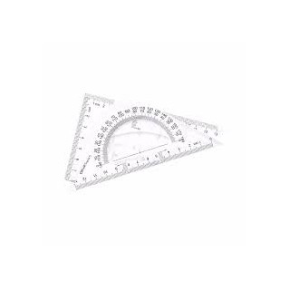 deli Triangle Ruler NO.6415三角尺13cm