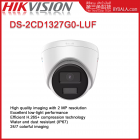 HIKVISION 2 MP ColorVu fixed turret network camera DS-2CD1327G0-L(UF) (2.8MM)