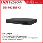 Hikvision DS-7608NI-K1 8-ch 1U 4K NVR