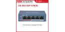 Hikvision DS-3E0105P-E/M(B)(O-STD) 4 Port Fast Ethernet Unmanaged POE Switch