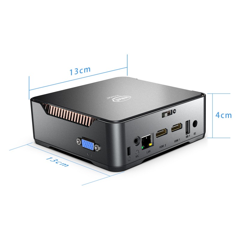 Buy Wholesale China Mini Pc With Intel N5105 Jasper Lake Cpu Fanless Pc  Sodimm Slot Ddr4 Ram M.2 Ssd Win Os Wifi & Mini Computer Small Size Pc at  USD 155